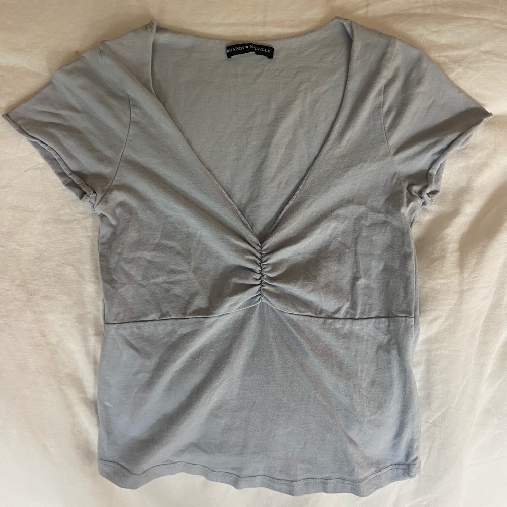 Brandy Melville | Baby Blue T-Shirt